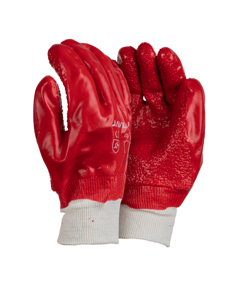 PVC Extra Heavy Weight Knit Wrist Gloves