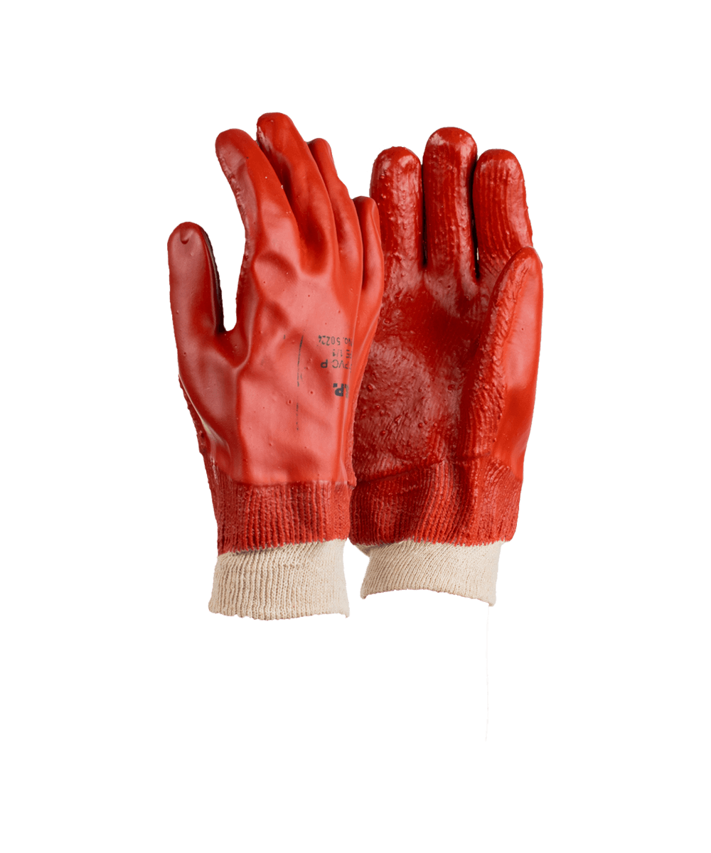 PVC Heavyweight Rough Palm Knit Wrist