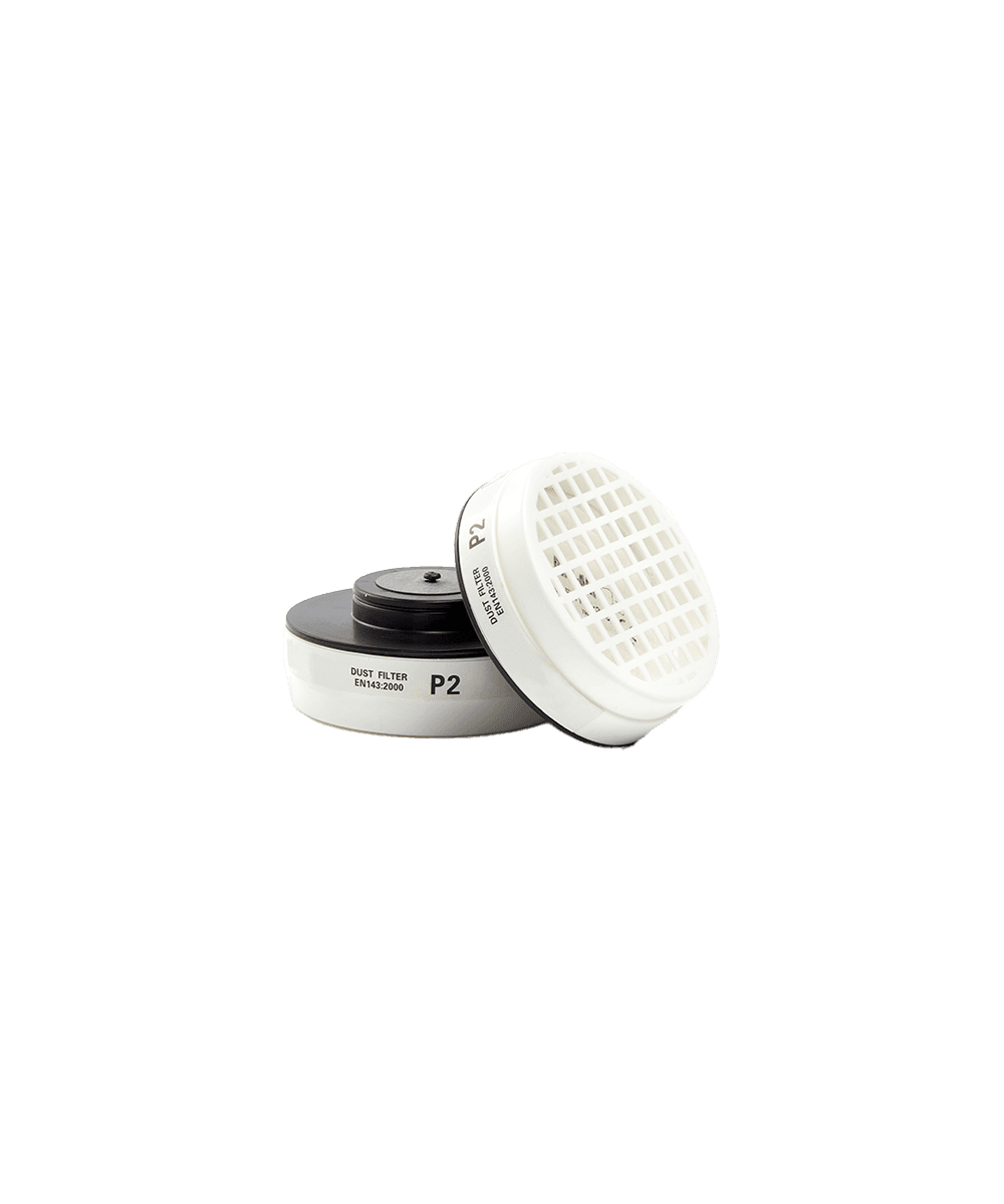Double Respirator Cartridge P2 Dust & Fume- Set Of Two