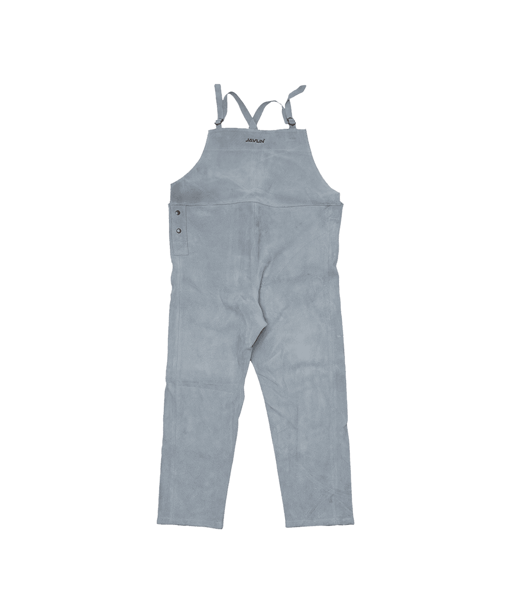 Chrome Leather Bib & Brace
